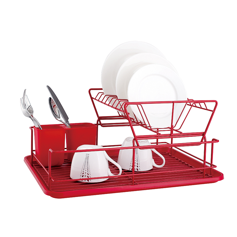ZH-W2020 Double Layer Kitchen Dish Plate Rack